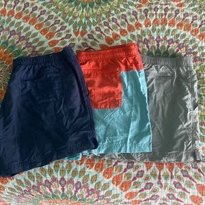 Lot of 3 Columbia Sandy River Shorts
